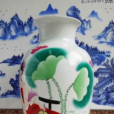 Bình vẽ tay Tây Thi